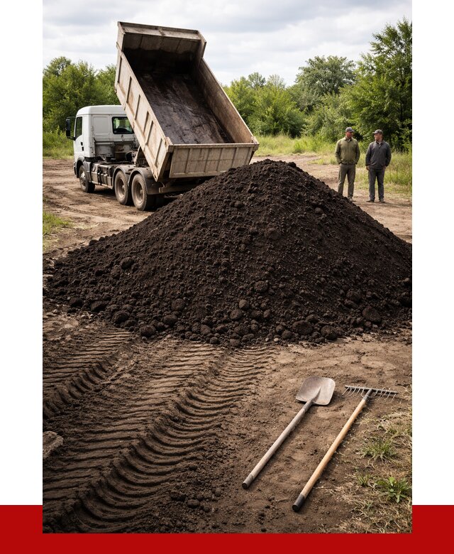 Купить чернозем навалом в Орске от 1241 р. за куб | ПРОНЕРУДРск