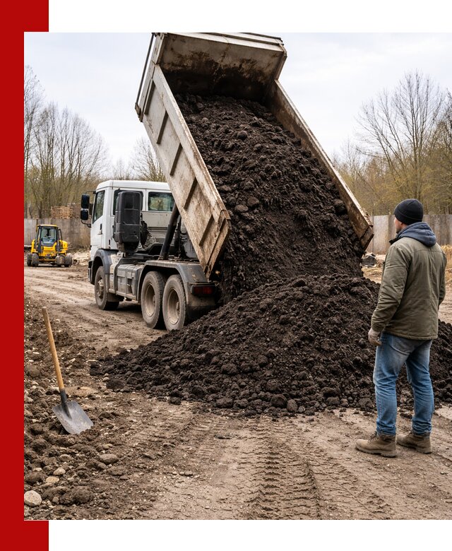 Доставка чернозема навалом в Орске быстро и выгодно