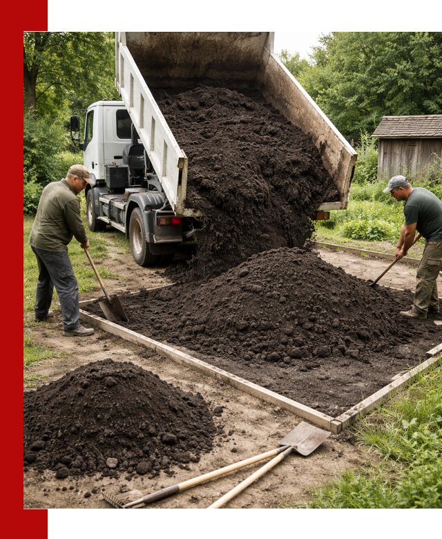 Купить чистый чернозем для огорода с доставкой в Орске