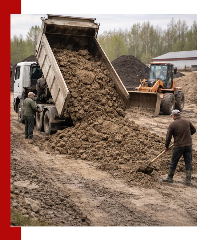 Доставка глин и суглинков в Орске оптом и вкрай