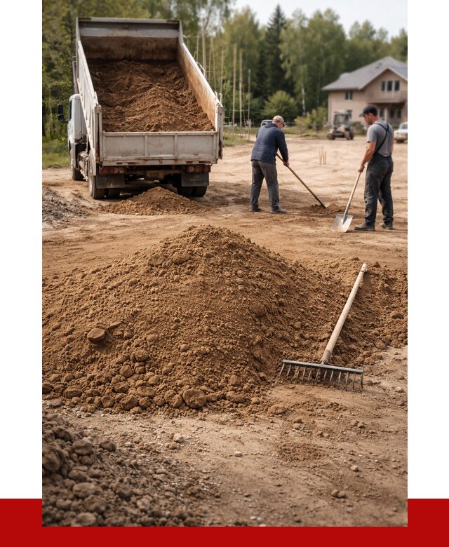 Суглинок для планировки в Орске с доставкой от 4343 р. | ПРОНЕРУДРск
