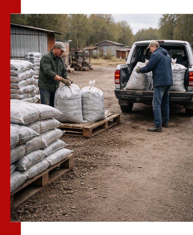 Купить конский навоз в мешках с доставкой в Орске