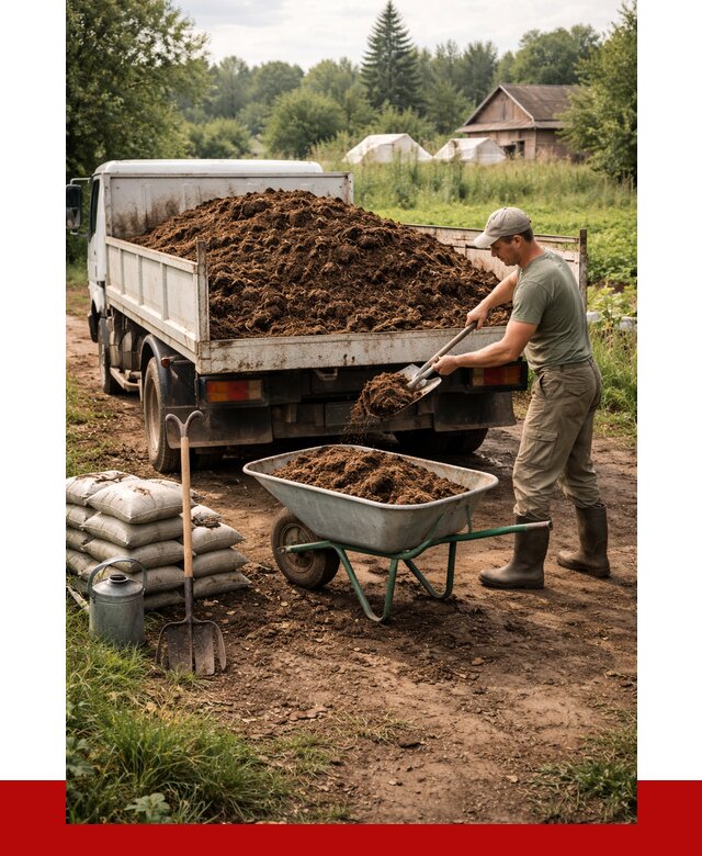 Купить коровий навоз с доставкой в Орске от 1861 р. | ПРОНЕРУДРск