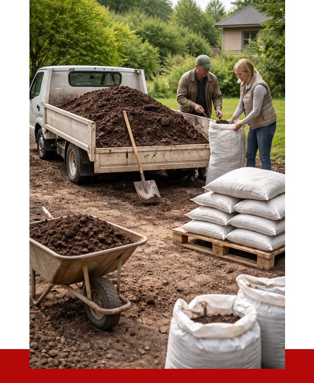 Перегной в мешках с доставкой в Орске от 2275 р. | ПРОНЕРУДРск