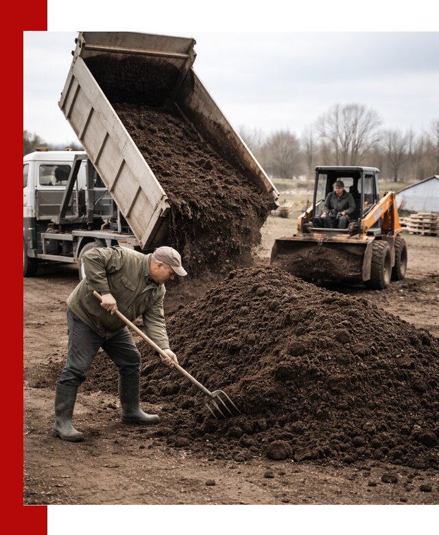 Доставка и продажа перегноя в Орске быстро и дешево