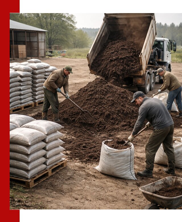 Доставка компоста оптом и в розницу в Орске