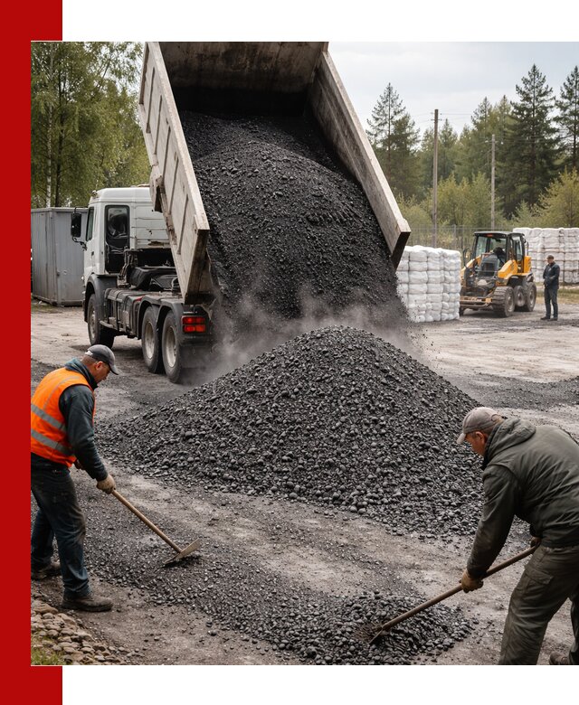 Доставка и продажа асфальтного гранулята в Орске