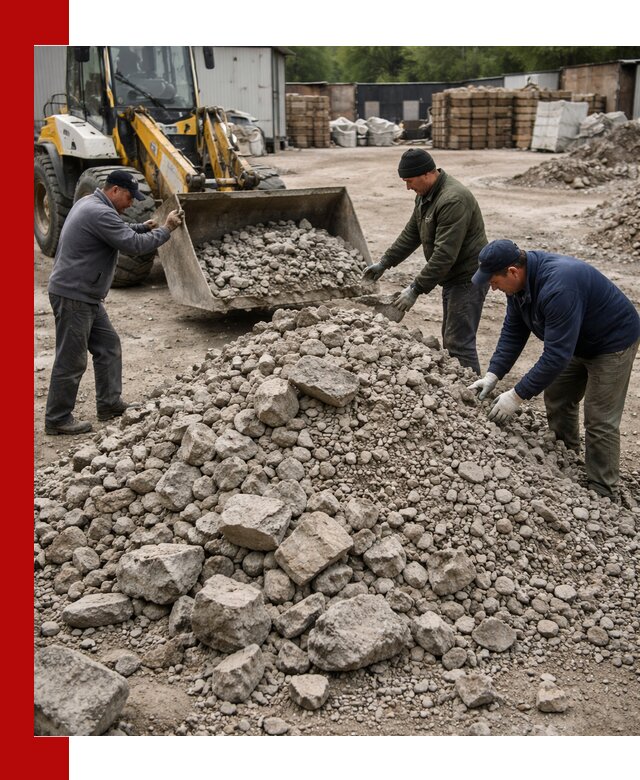 Демонтаж и вывоз бой бетона в Орске