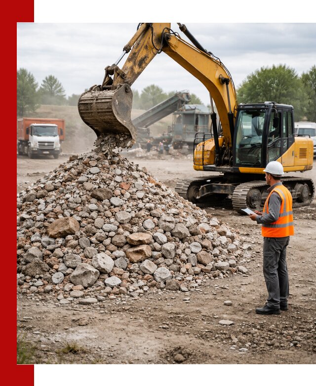 Доставка и вывоз строительного боя в Орске