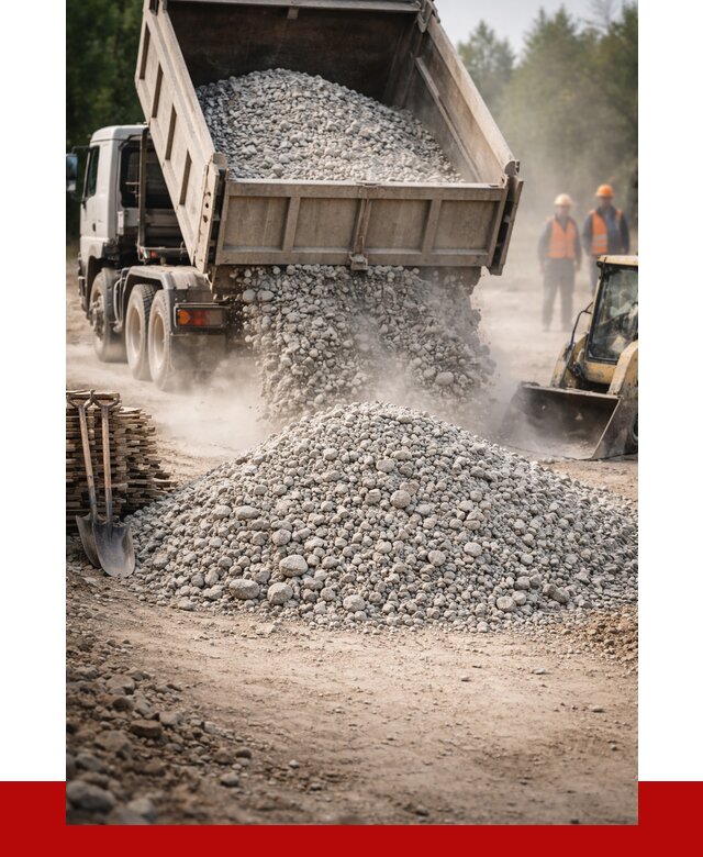 Купить дробленый бетон в Орске от 1758 р./куб | ПРОНЕРУДРск