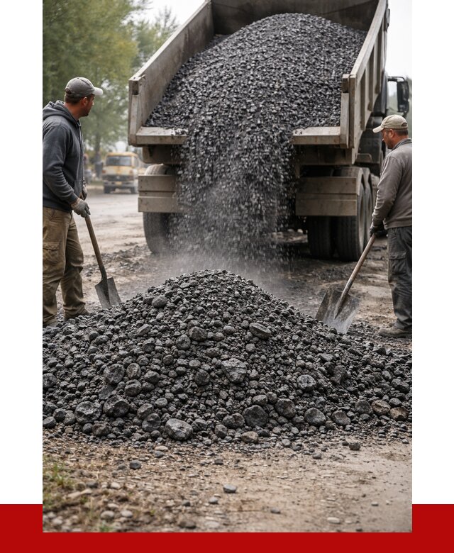 Дробленый асфальт в Орске от 2895 р. с доставкой | ПРОНЕРУДРск
