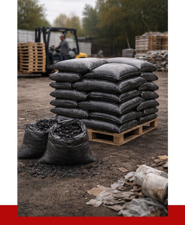 Купить уголь в мешках с доставкой в Орске от 7755 р. | ПРОНЕРУДРск