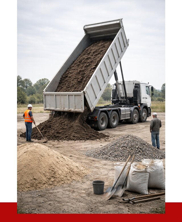 Доставка самосвалом 30 кубов в Орске от 8789 р. | ПРОНЕРУДРск