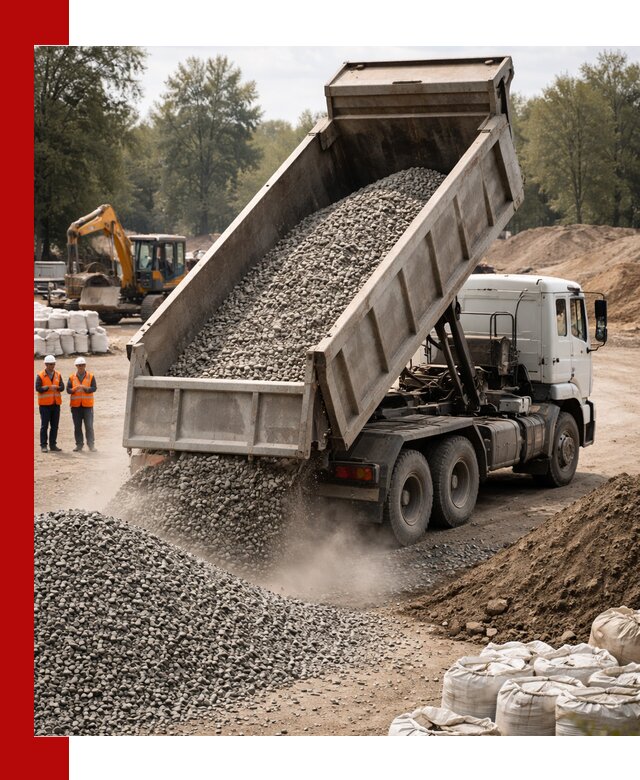 Аренда самосвала в Орске для доставки сыпучих и нерудных материалов