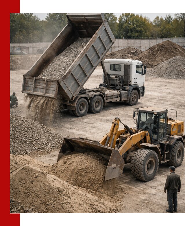 Перевозка сыпучих грузов самосвалами и бортовыми в Орске