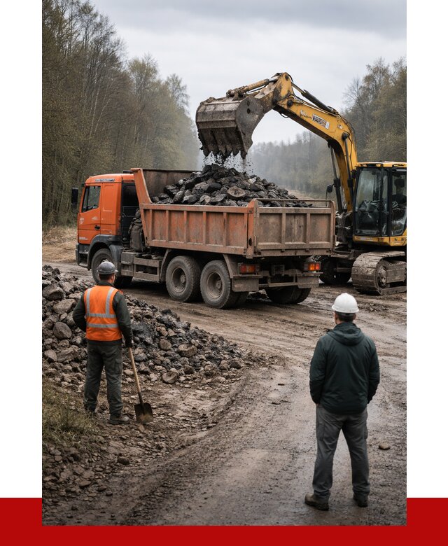 Вывоз асфальта в Орске от 4653 р. самосвалом ПРОНЕРУДРск