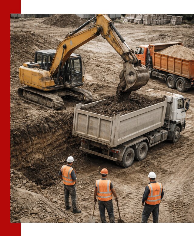 Разработка грунта для строительства и благоустройства в Орске