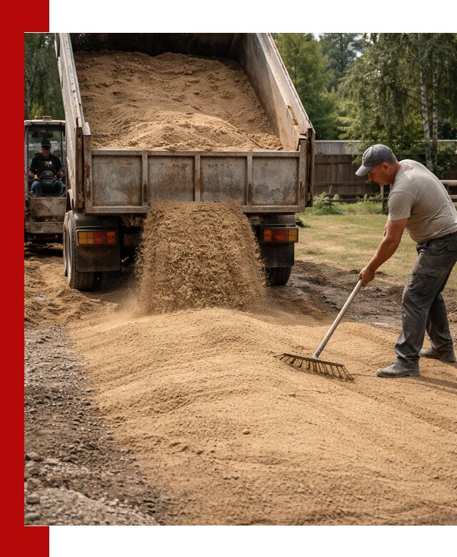 Отсыпка участка песком в Орске быстро и качественно