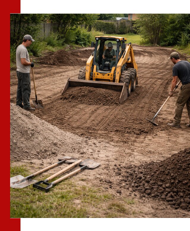 Планировка участка грунтом с вывозом и доставкой в Орске